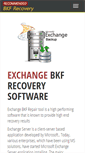 Mobile Screenshot of exchange.bkfrecovery.net